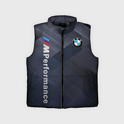 Детский жилет BMW black-grey, цвет: 3D-черный