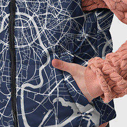 Детский жилет Карта Москвы - столица России, цвет: 3D-черный — фото 2