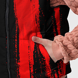 Детский жилет West Ham - red gradient по-вертикали, цвет: 3D-черный — фото 2