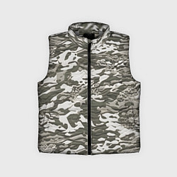 Детский жилет Фактурный камуфляж