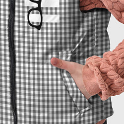 Детский жилет Черные очки висят на кармане, цвет: 3D-черный — фото 2