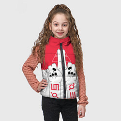 Детский жилет 30 Seconds to Mars poster, цвет: 3D-светло-серый — фото 2