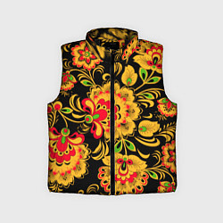 Детский жилет Хохлома - роспись