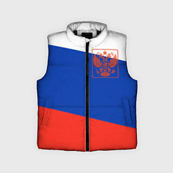 Детский жилет Россия флаг с гербом