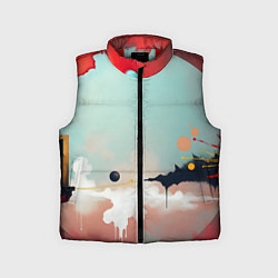 Детский жилет Сюрреалистичная абстракция