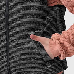 Детский жилет Тонкие полосы графитовый серый, цвет: 3D-светло-серый — фото 2