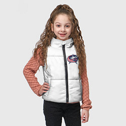 Детский жилет Columbus blue jackets - Sergey Bobrovsky, цвет: 3D-черный — фото 2