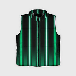Детский жилет Neon turquoise