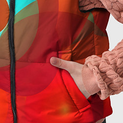 Детский жилет Оптическая абстракция с кругами, цвет: 3D-черный — фото 2