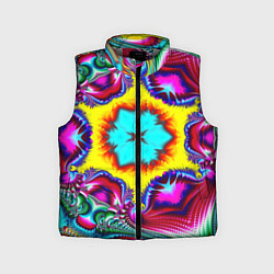 Детский жилет Абстракция узор фракталы