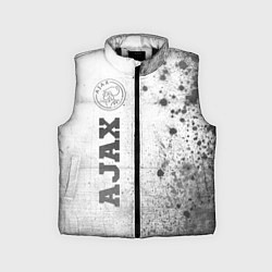 Детский жилет Ajax - white gradient по-вертикали, цвет: 3D-черный