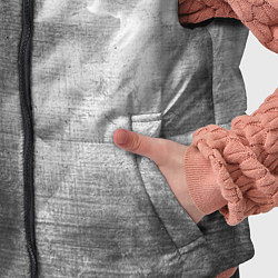 Детский жилет FNAF - grey gradient по-вертикали, цвет: 3D-черный — фото 2