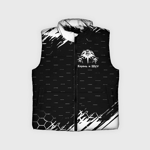 Детский жилет Король и шут краски броня / 3D-Черный – фото 1