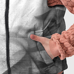 Детский жилет Ford - white gradient вертикально, цвет: 3D-черный — фото 2