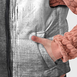 Детский жилет Juventus - grey gradient по-вертикали, цвет: 3D-черный — фото 2