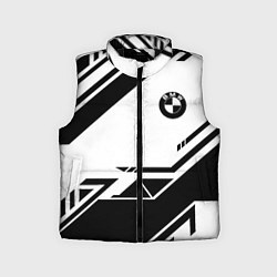 Детский жилет BMW geometry black