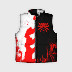Детский жилет Ведьмак огненный