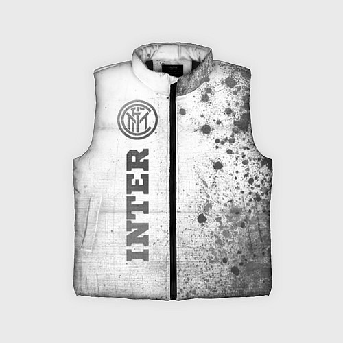 Детский жилет Inter - white gradient по-вертикали / 3D-Черный – фото 1