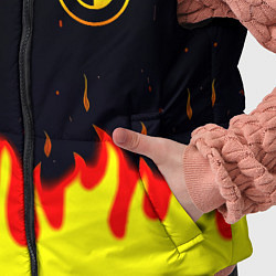 Детский жилет BMW огненный, цвет: 3D-красный — фото 2