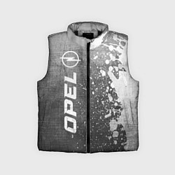 Детский жилет Opel - grey gradient по-вертикали, цвет: 3D-черный