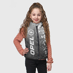 Детский жилет Opel - grey gradient по-вертикали, цвет: 3D-черный — фото 2