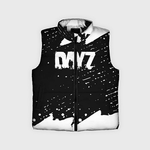 Детский жилет Dayz геометрия краски / 3D-Черный – фото 1