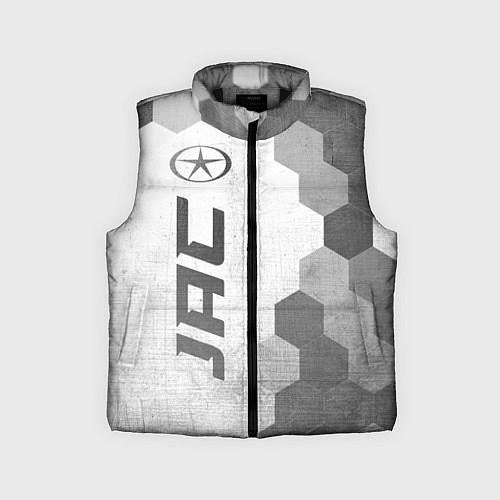 Детский жилет JAC - white gradient по-вертикали / 3D-Черный – фото 1