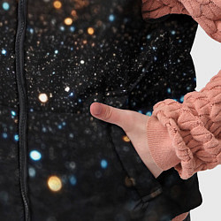 Детский жилет Черный текстурный фон, цвет: 3D-черный — фото 2