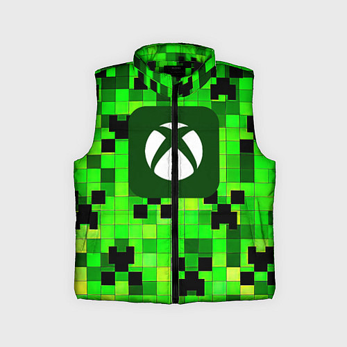 Детский жилет Minecraft xbox / 3D-Черный – фото 1