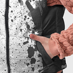 Детский жилет Monaco - white gradient по-вертикали, цвет: 3D-черный — фото 2