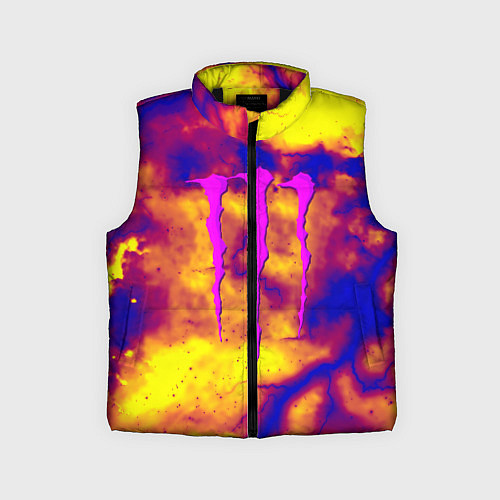 Детский жилет Monster energy storm grunge / 3D-Черный – фото 1