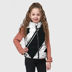 Детский жилет Color black white, цвет: 3D-черный — фото 2