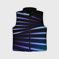 Детский жилет Color black blue