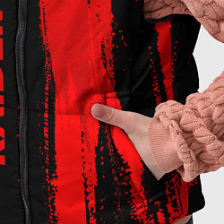 Детский жилет Tomb Raider - red gradient по-вертикали, цвет: 3D-черный — фото 2