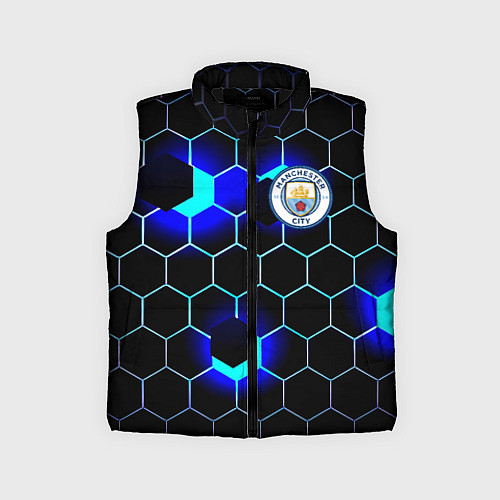 Детский жилет Манчестер сити броня / 3D-Черный – фото 1