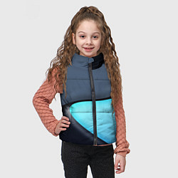 Детский жилет Разноцветный, цвет: 3D-черный — фото 2