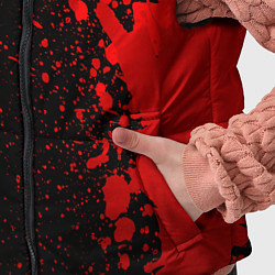 Детский жилет Chelsea - red gradient по-вертикали, цвет: 3D-черный — фото 2