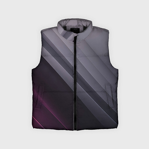 Детский жилет Color black grey / 3D-Черный – фото 1