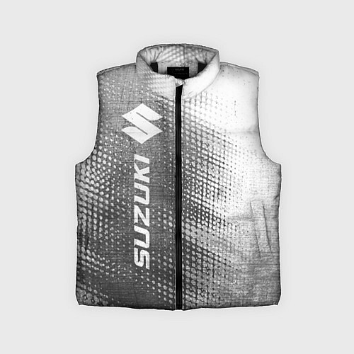 Детский жилет Suzuki - grey gradient по-вертикали / 3D-Черный – фото 1