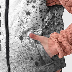 Детский жилет Mass Effect - white gradient по-вертикали, цвет: 3D-черный — фото 2