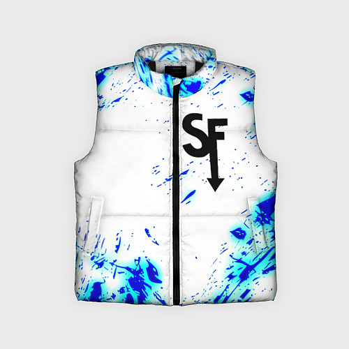 Детский жилет Sally Face краски / 3D-Черный – фото 1