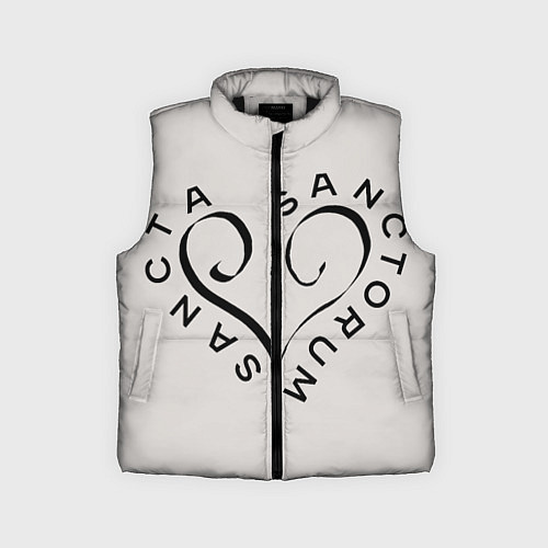 Детский жилет Святая святых / 3D-Черный – фото 1