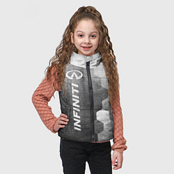 Детский жилет Infiniti - grey gradient по-вертикали, цвет: 3D-черный — фото 2