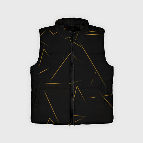 Детский жилет Color yellow line / 3D-Черный – фото 1