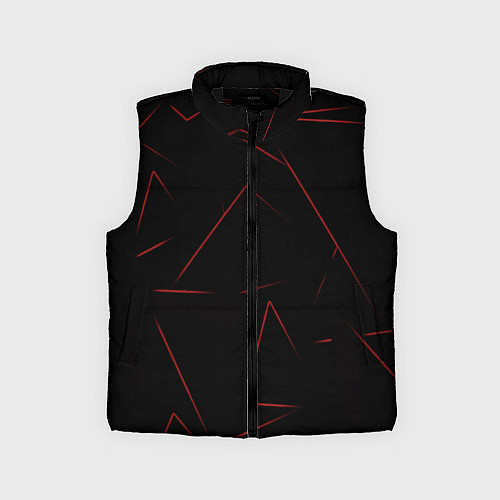Детский жилет Color red line / 3D-Черный – фото 1