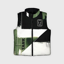 Детский жилет Tank логотип машины