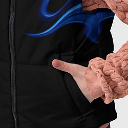 Детский жилет Color blue abstraction, цвет: 3D-черный — фото 2