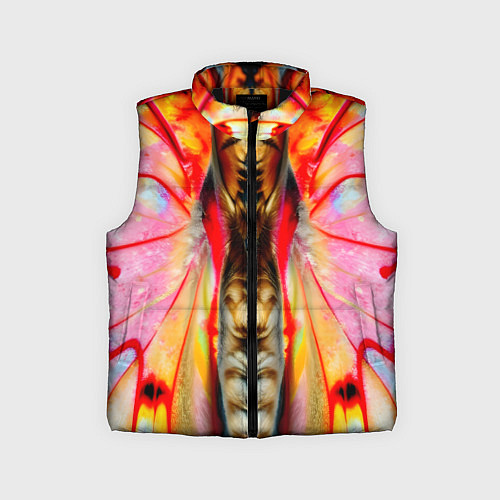 Детский жилет Разворот бабочки / 3D-Черный – фото 1