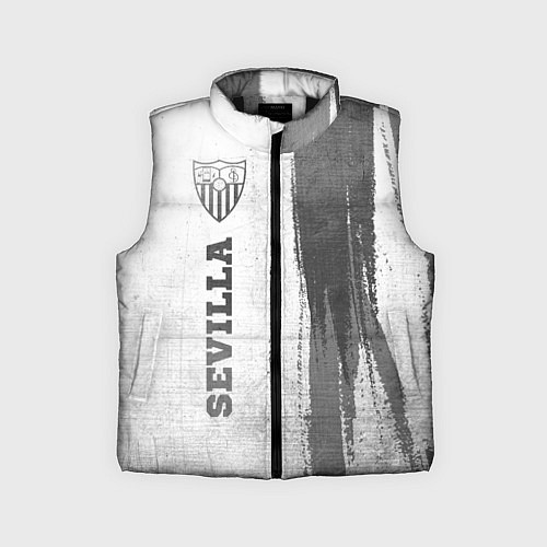 Детский жилет Sevilla - white gradient по-вертикали / 3D-Черный – фото 1