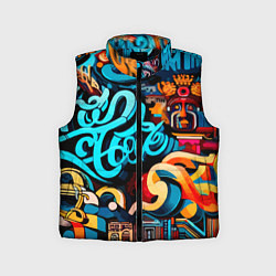 Детский жилет Abstract graffiti - ai art